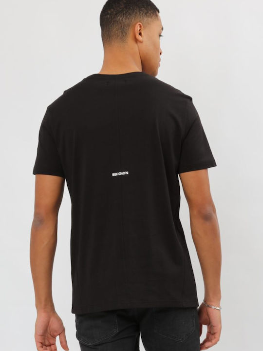 Religion Men's Short Sleeve T-shirt Black