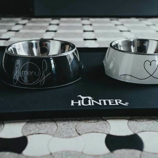 Hunter Valencia Stainless Steel Bowl Food & Water for Dog & Cat 350ml in White Color