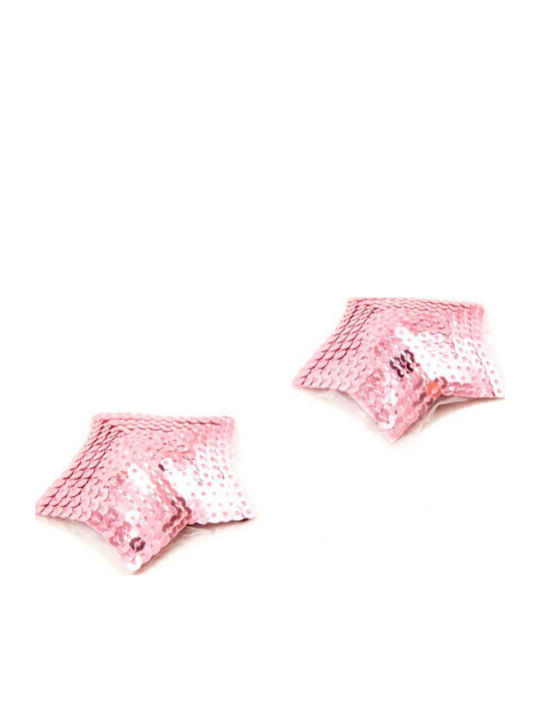 Fetish Addict Naughty Toys Pink Sparkling Star Nipple Covers