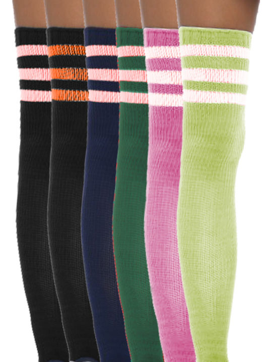 Leg Avenue 6605 Athletic Thigh Highs Sexy Κάλτσες Πράσινες