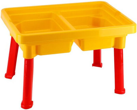 Kindertisch aus Plastik Gelb Apergis