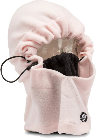 Travelin Hood Thingy Volles Gesicht Frauen Fleece Beanie in Rosa Farbe