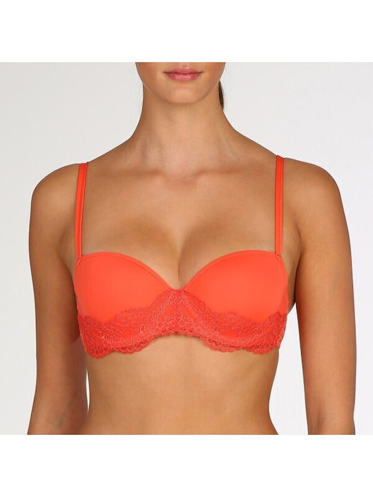 Marie Jo Nori Pamplemousse Pamplemousse Bra with lining, Color CORAL