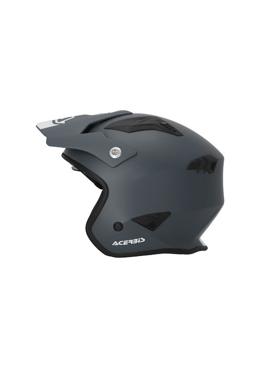 Acerbis Aria Motorcycle Helmet Jet ECE 22.06 1050gr with Sunvisor