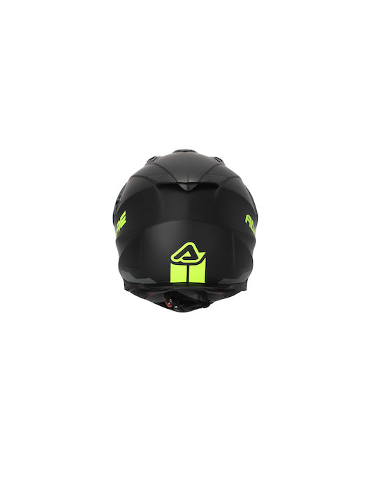 Acerbis Flip FS-606 Black/Grey Motorcycle Helmet On-Off ECE 22.06