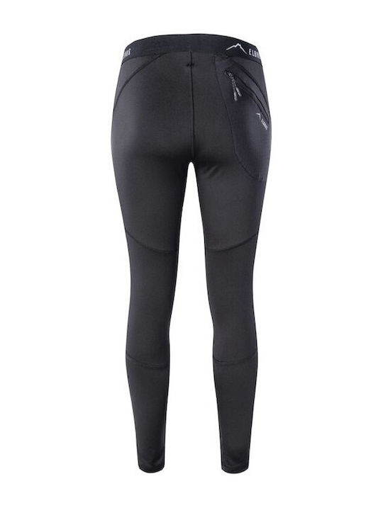 Elbrus Alisos Women's Long Training Legging with Fleece Lining Black