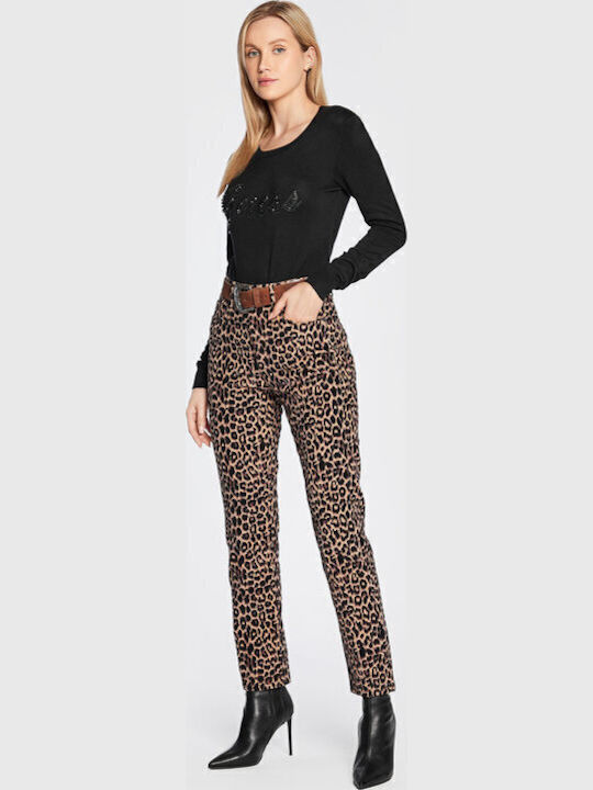 Women's Long Sleeve Sweater Black