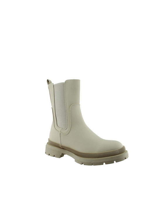 Adam's Shoes Women's Chelsea Boots White