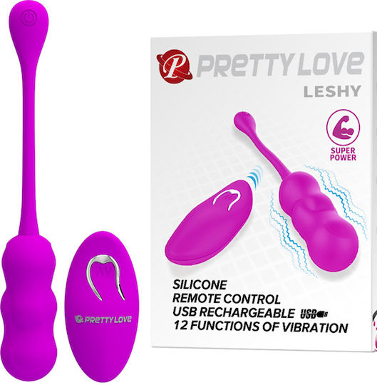 Pretty Love Leshy Ασύρματες Κολπικές Μπάλες με Δόνηση Purple