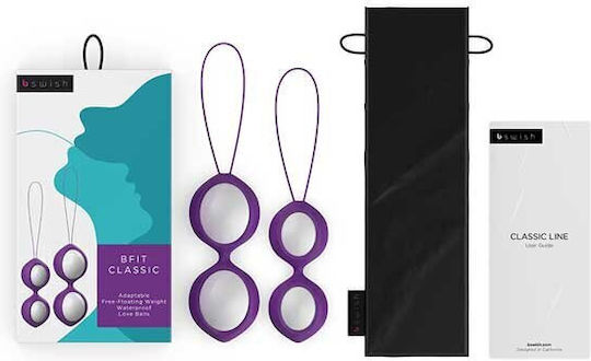 bswish Bfit Classic Kegel Balls Κολπικές Μπάλες με Δόνηση Μωβ