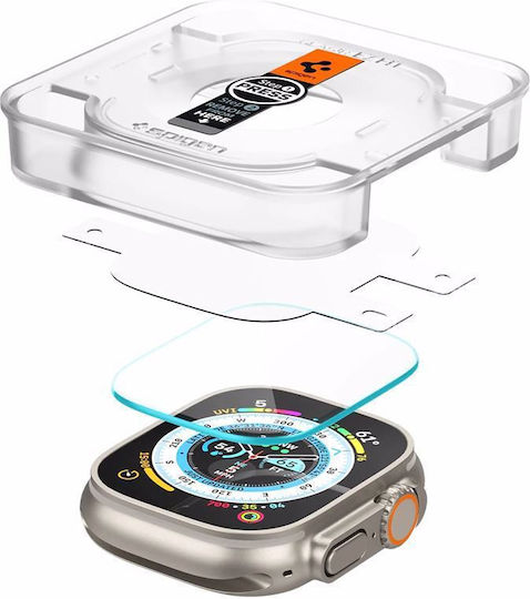 Spigen GLAS.tR EZ Fit 2бр Закалено стъкло за Apple Watch Ultra 49мм 2бр AGL05556