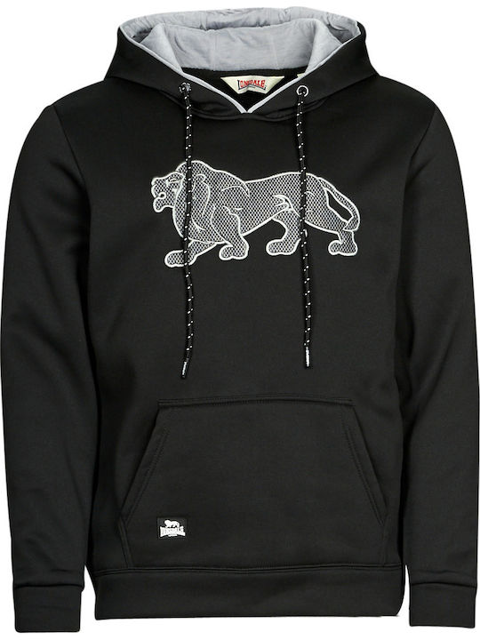 Ashgrove Sweatshirt mit Kapuze Schwarz