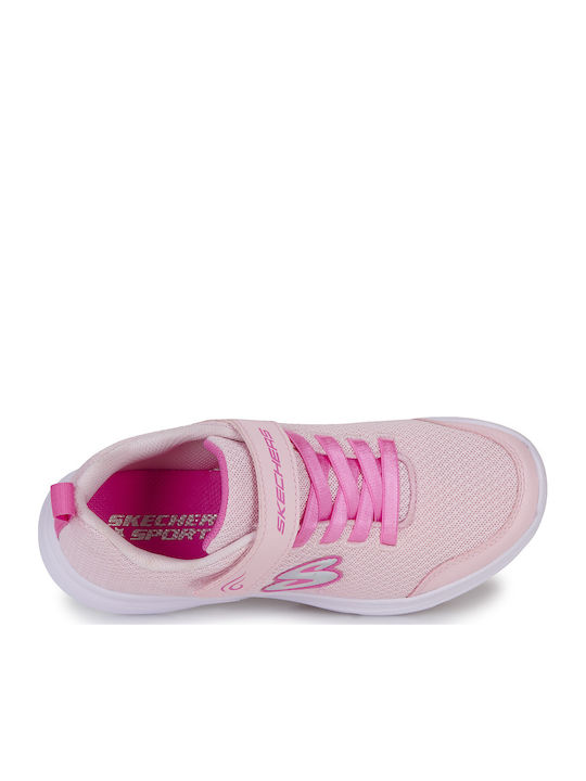 Wavy Lites Παιδικά Sneakers με Σκρατς Ροζ