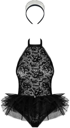 Obsessive Frilles Costume Sexy Στολή Black