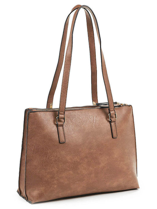 Verde Women's Bag Shoulder Brown