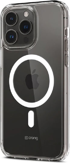 Crong Clear MagCover Back Cover Σιλικόνης Διάφανο (iPhone 14 Pro Max)