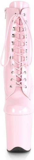 Pleaser USA Flamingo 1020 Boot Baby Pink