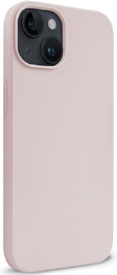 Crong Color Premium MagSafe Back Cover Silicone Pink Sand (iPhone 14)