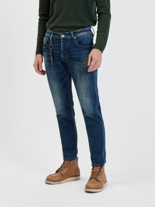 Men's Jeans Pants with Skinny Fit Blue