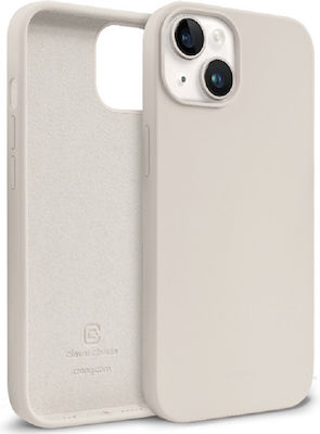 Crong Color Premium Back Cover Σιλικόνης Stone Beige (iPhone 14)