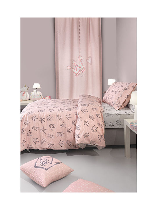 Guy Laroche Sheet Set Semi-double Cotton Majesty Pink 165x250cm 3pcs