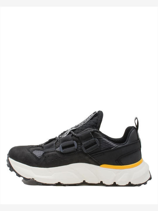 Replay Split Bubble Chunky Sneakers Black