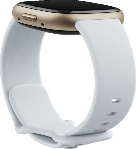 Fitbit Sense 2 Aluminiu Rezistent la apă Smartwatch (Blue Mist/Soft Gold)