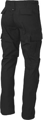 Woodland - Pantaloni BDU Rip-Stop - Negru