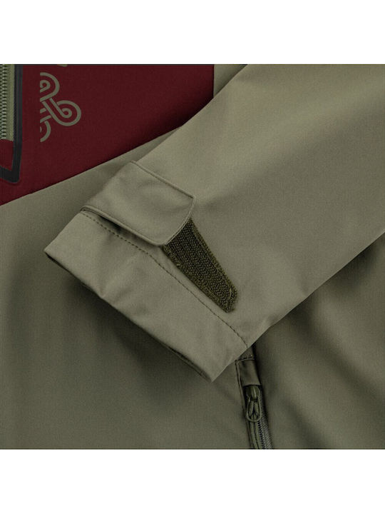 Beltra Winter Jacket Softshell Waterproof and Windproof Khaki
