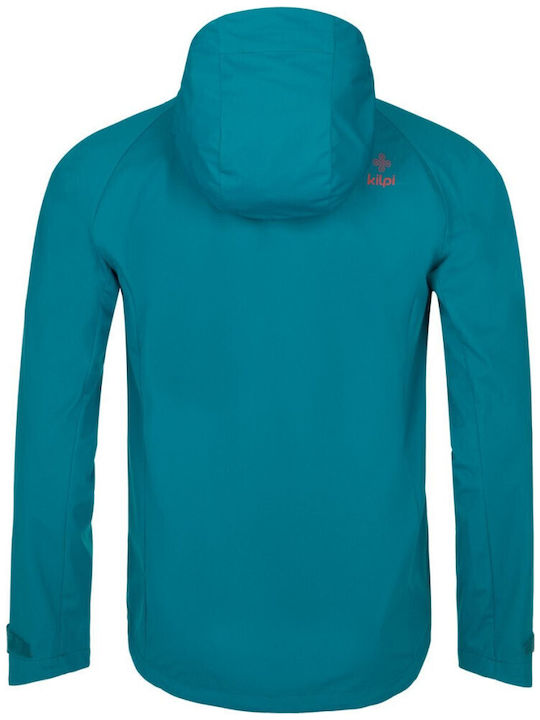 Kilpi Beltra Men's Winter Softshell Jacket Waterproof and Windproof Turquoise