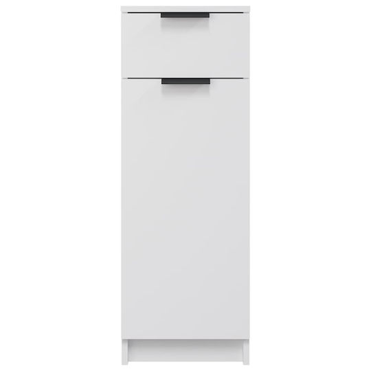 vidaXL Στήλη Μπάνιου Τοίχου Μ32xΒ34xΥ90cm Λευκή