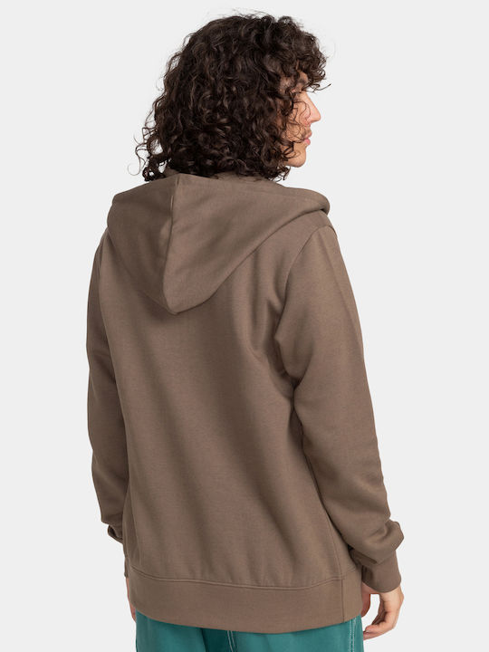 Cornell Classic Men's Sweatshirt with Hood Chocolate
