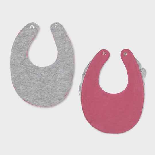 Mayoral Bib Fabric with Button Multicolored 2pcs