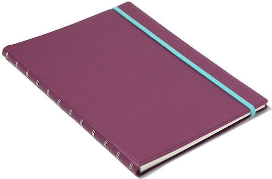 Filofax Neutrals Σημειωματάριο Α4 Ριγέ Μωβ