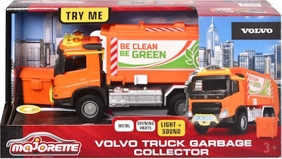 Majorette Volvo - Garbage Truck Camion pentru 3++ Ani