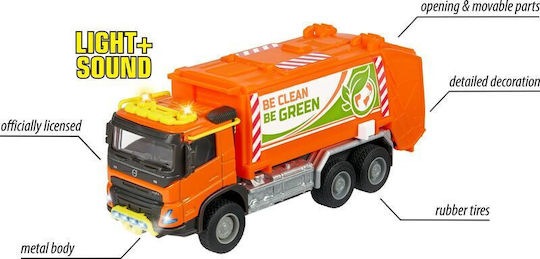 Majorette Volvo Camion De Gunoi Pentru 3+ Ani
