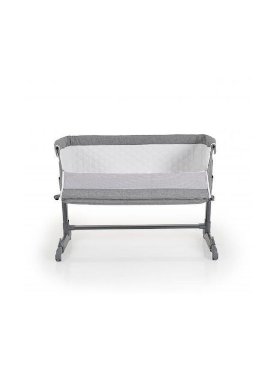 Cangaroo Λίκνο Connect Us Grey με Στρώμα