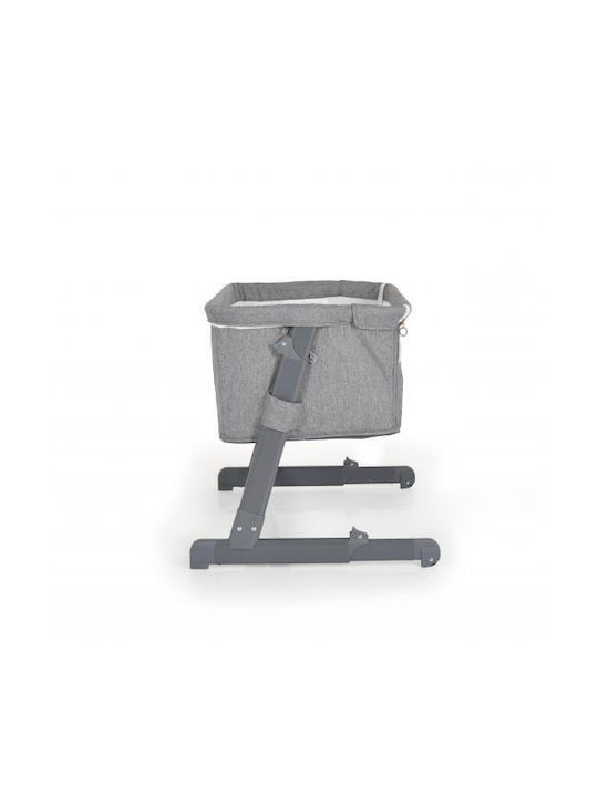 Cangaroo Λίκνο Connect Us Grey με Στρώμα