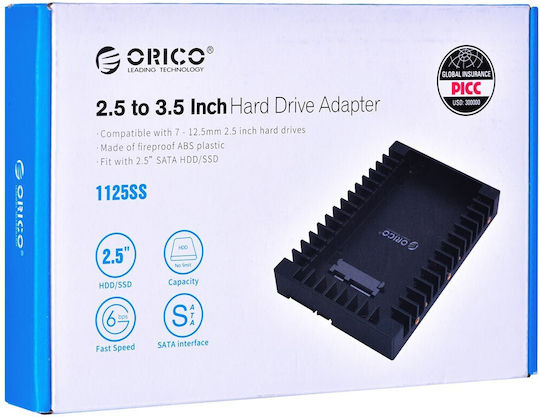 Orico 1125SS Caddy Black (1125SS-V1-BK-EP)