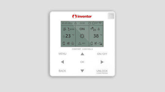 Inventor /HU160T9 Αντλία Θερμότητας 12.1kW Τριφασική 65°C Split