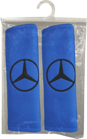 Race Axion Autositzgurt-Pads Mercedes Blau 2Stück