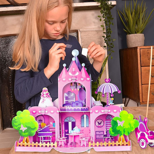 Παιχνίδι Κατασκευών Χάρτινο Princess Castle