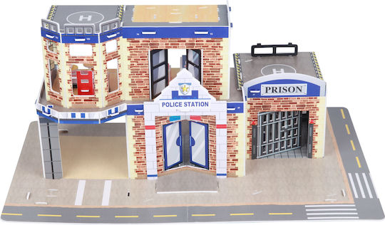 Fiesta Crafts Παιχνίδι Κατασκευών Χάρτινο Police Station