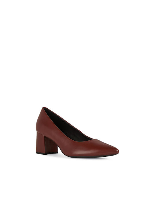 Geox Pointed Toe Brown Heels Bilgliana