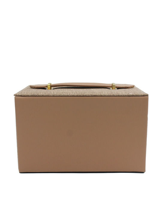 Velvet Jewellery Box with Drawer & Mirror Sapio Apple 13x23x13.5cm
