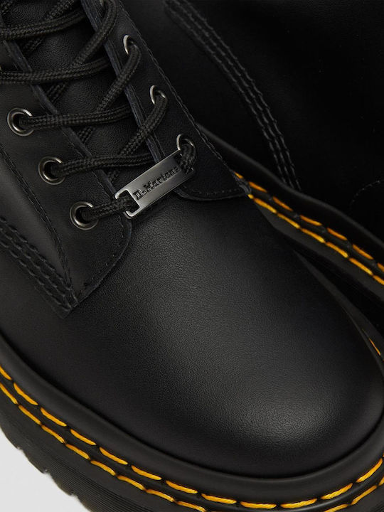 Bex Double Stitch Black Boots