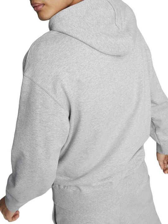 Puma Fandom Sweatshirt with Hood Gray