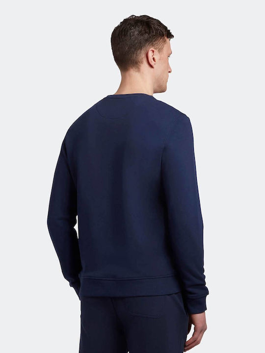 Herren Sweatshirt Jacke Marineblau