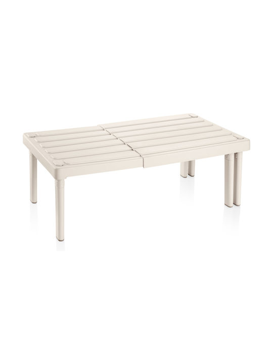 Tescoma Flexispace Kunststoff Tischbasis 60x25x15,5cm Beiges