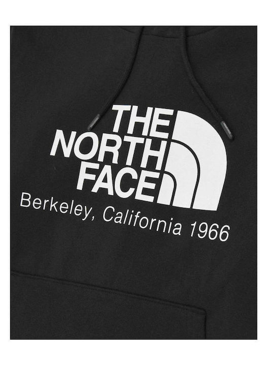 Berkeley California Hanorac cu Glugă Negru
